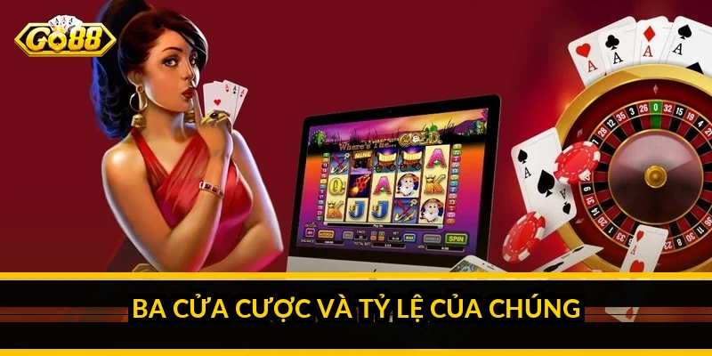 Chiến thuật đánh baccarat: chọn đúng cửa quan trọng hơn mẹo Ba cửa cược và tỷ lệ của chúng