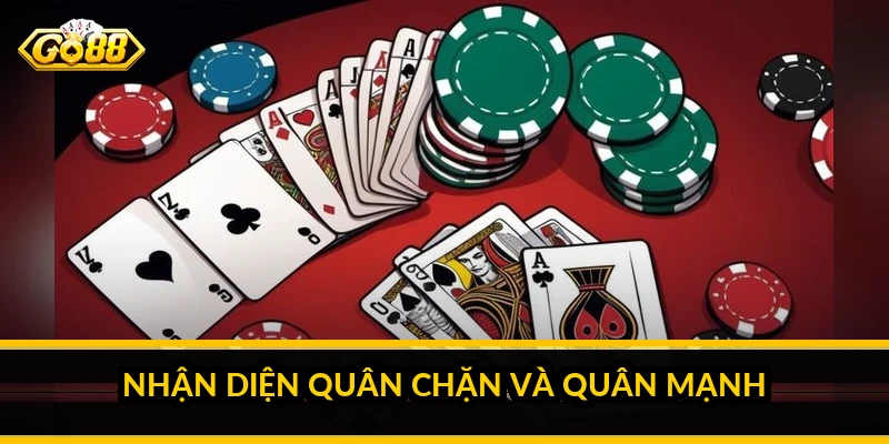 Cách lên dây bài tiến lên: sắp bài và ra quân đúng lúc Nhận diện quân chặn và quân mạnh