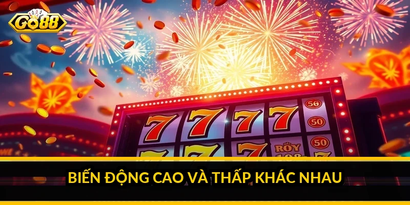 Volatility trong game nổ hũ: hiểu độ biến động để chọn game Biến động cao và thấp khác nhau thế nào