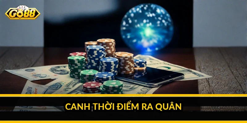 Cách lên dây bài tiến lên: sắp bài và ra quân đúng lúc Canh thời điểm ra quân