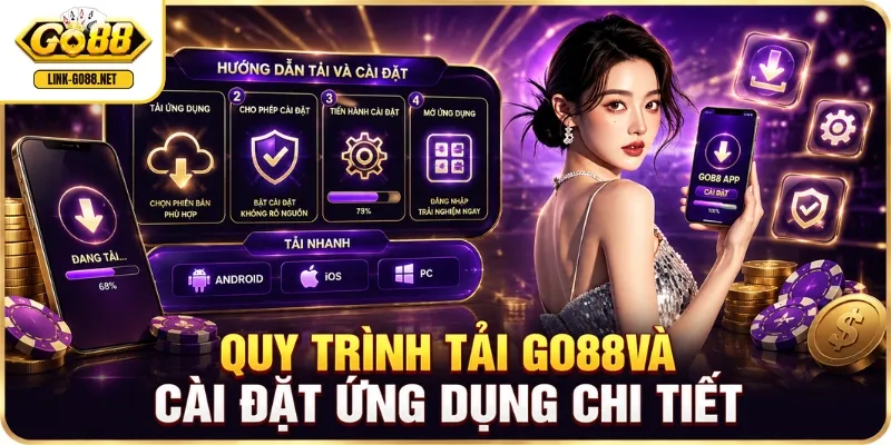 Quy trình tải GO88và cài đặt ứng dụng chi tiết